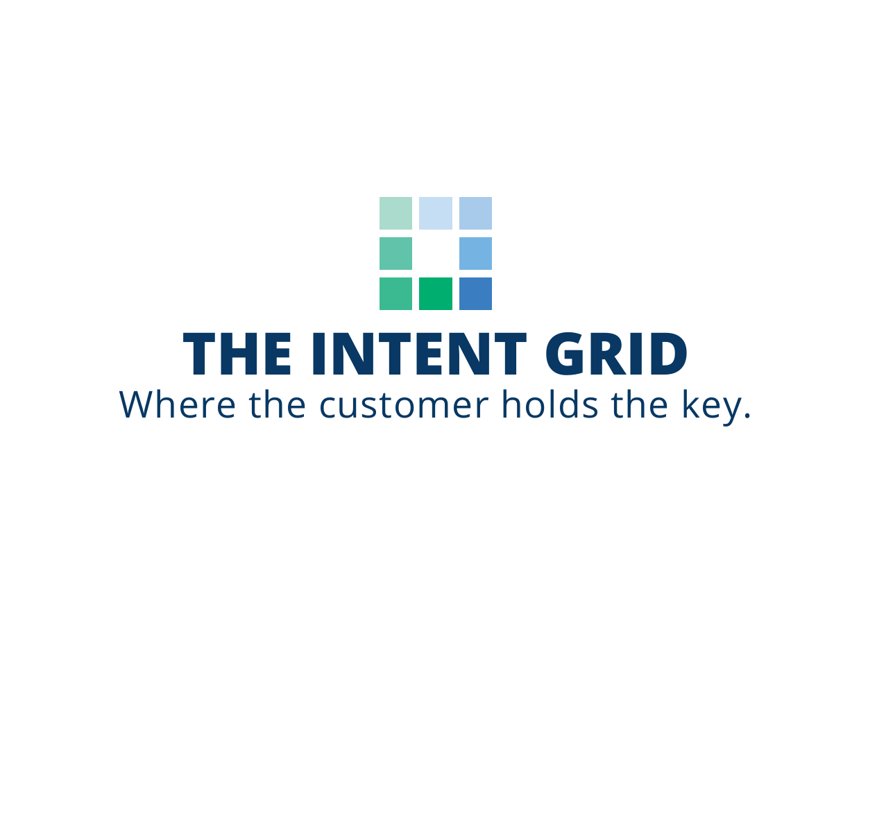 The Intent Grid title: Where the customer holds the key.